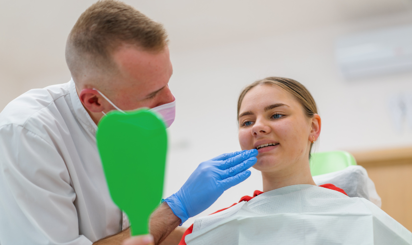 Dental Cleaning procedure at Rugby Dental Arts